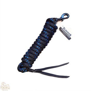Blocker Groundwork Lead Rope | 3,6m | Black/Royal Blue